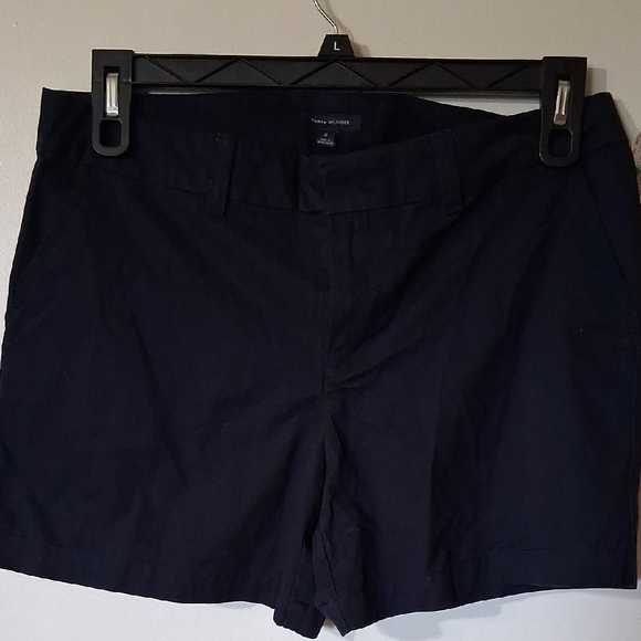 Tommy Hilfiger Women's Navy Shorts - Picture 1 of 4